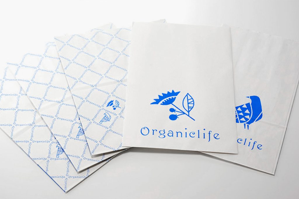 Organic life 紙バッグ