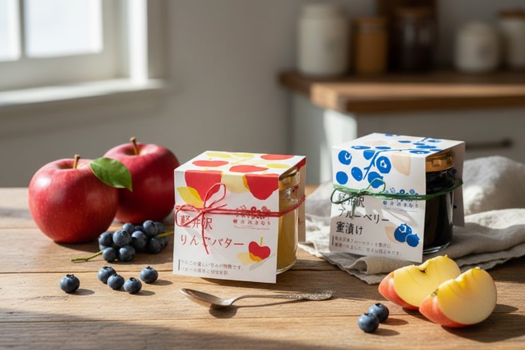 軽井沢きなり　スリーブデザイン