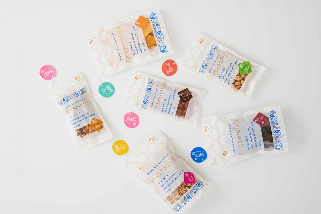 Organic life パッケージ